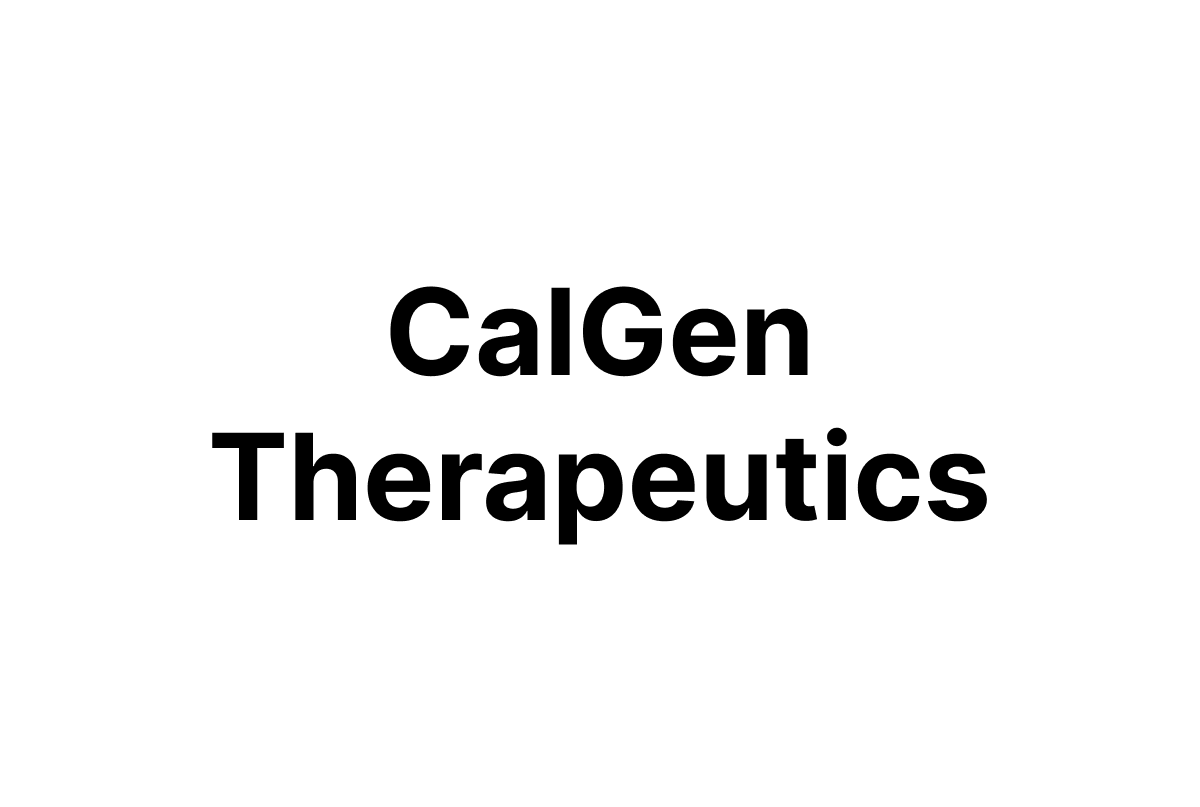 CalGen Therapeutics Logo