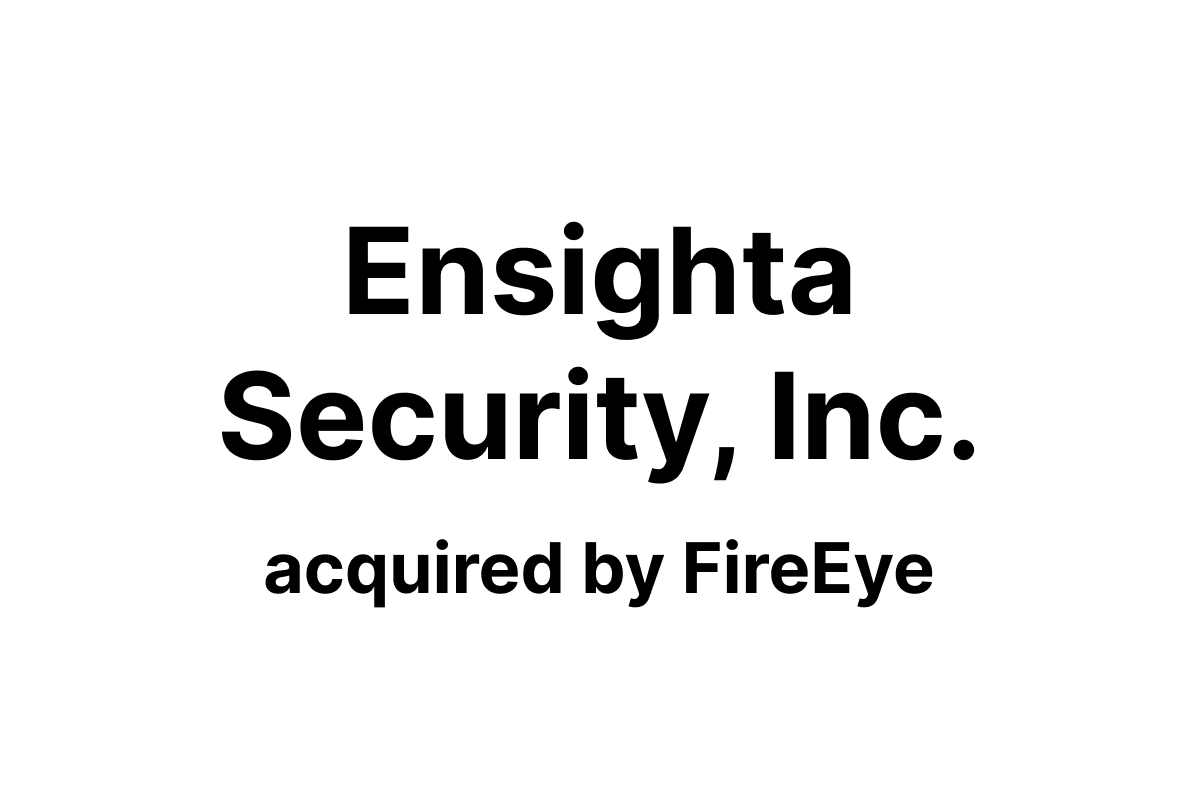Ensighta Security Inc Logo