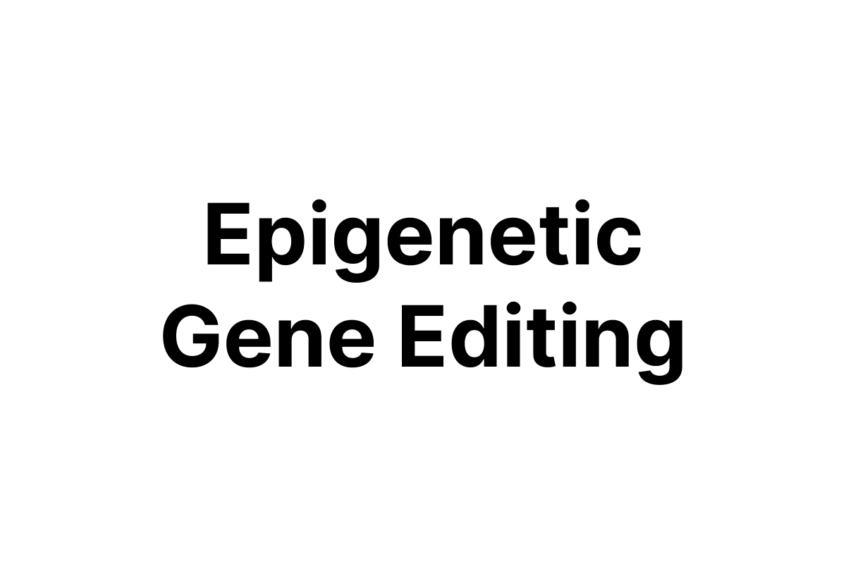Epigenetic Gene Editing Logo