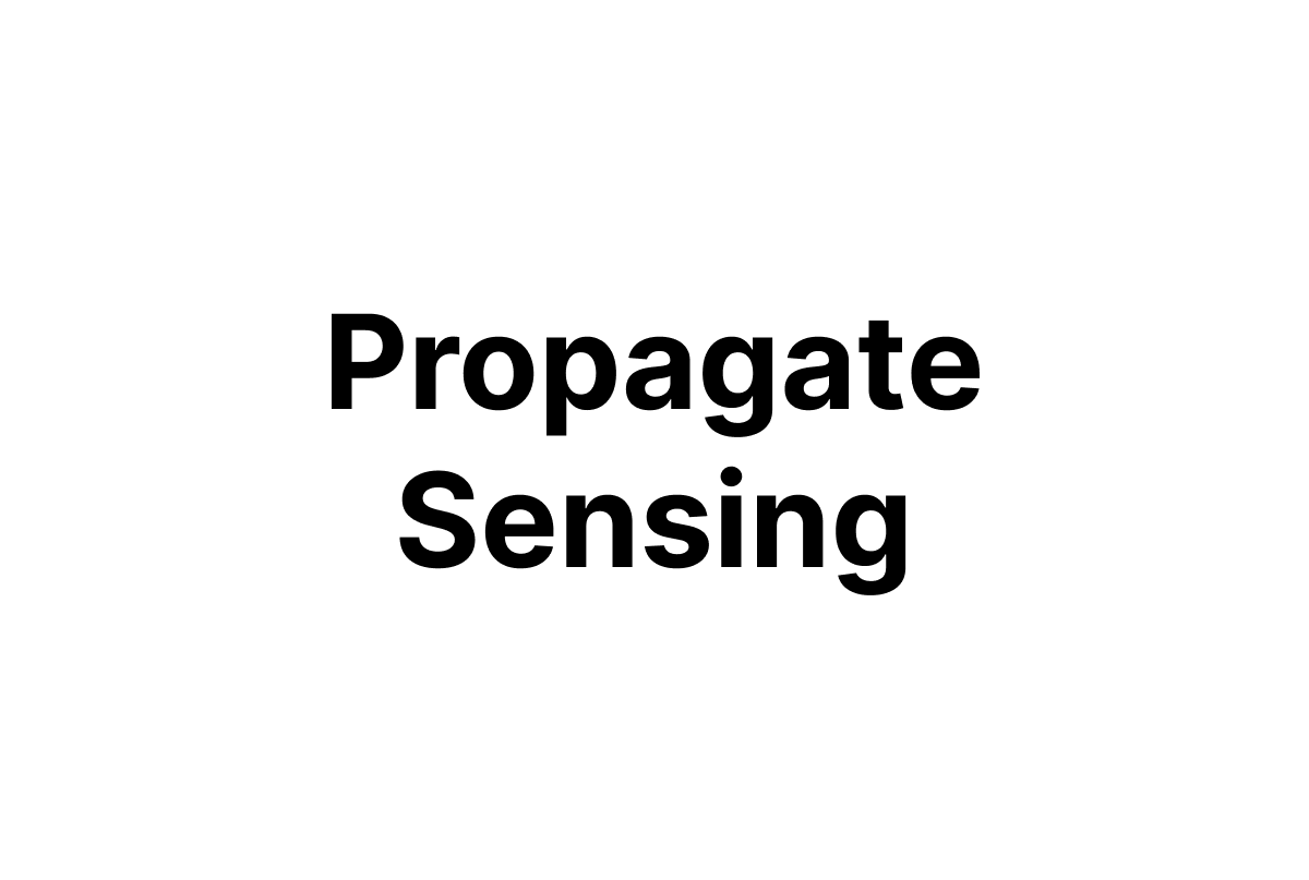 Propagate Sensing Logo