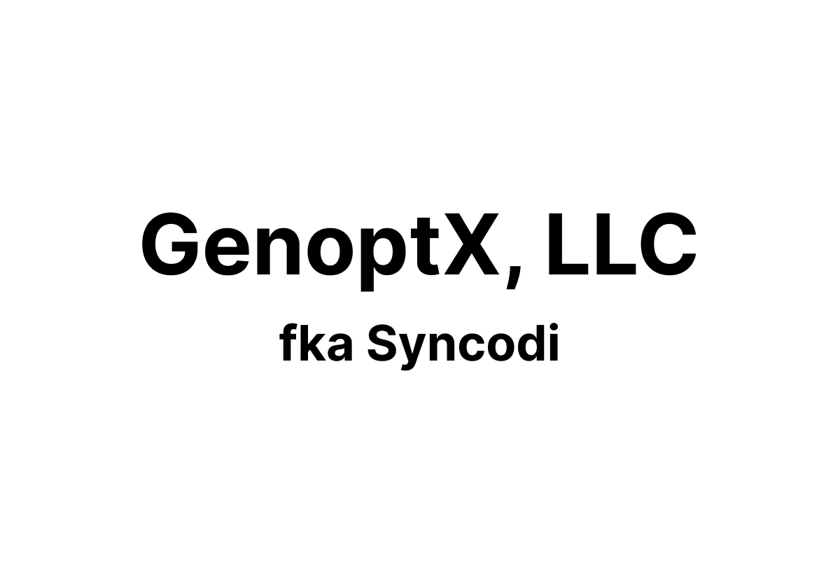 GenoptX LLC Logo